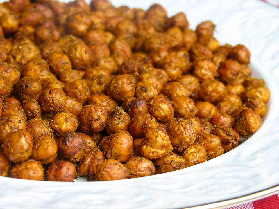 Geröstete Kichererbsen mit orientalischem Gewürz-Mix