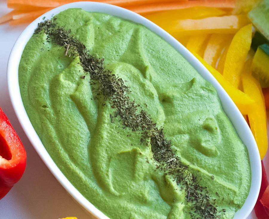 Hummus Rezept mit Erbsen
