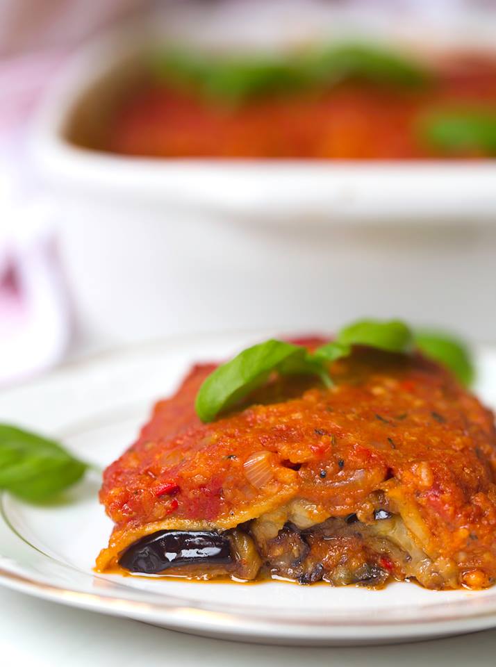 Veganes Moussaka mit Reishack