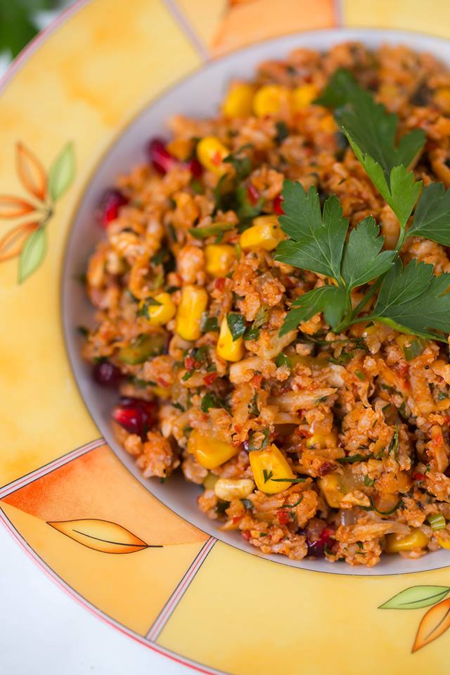 Tuerkischer Salat mit Blumenkohl